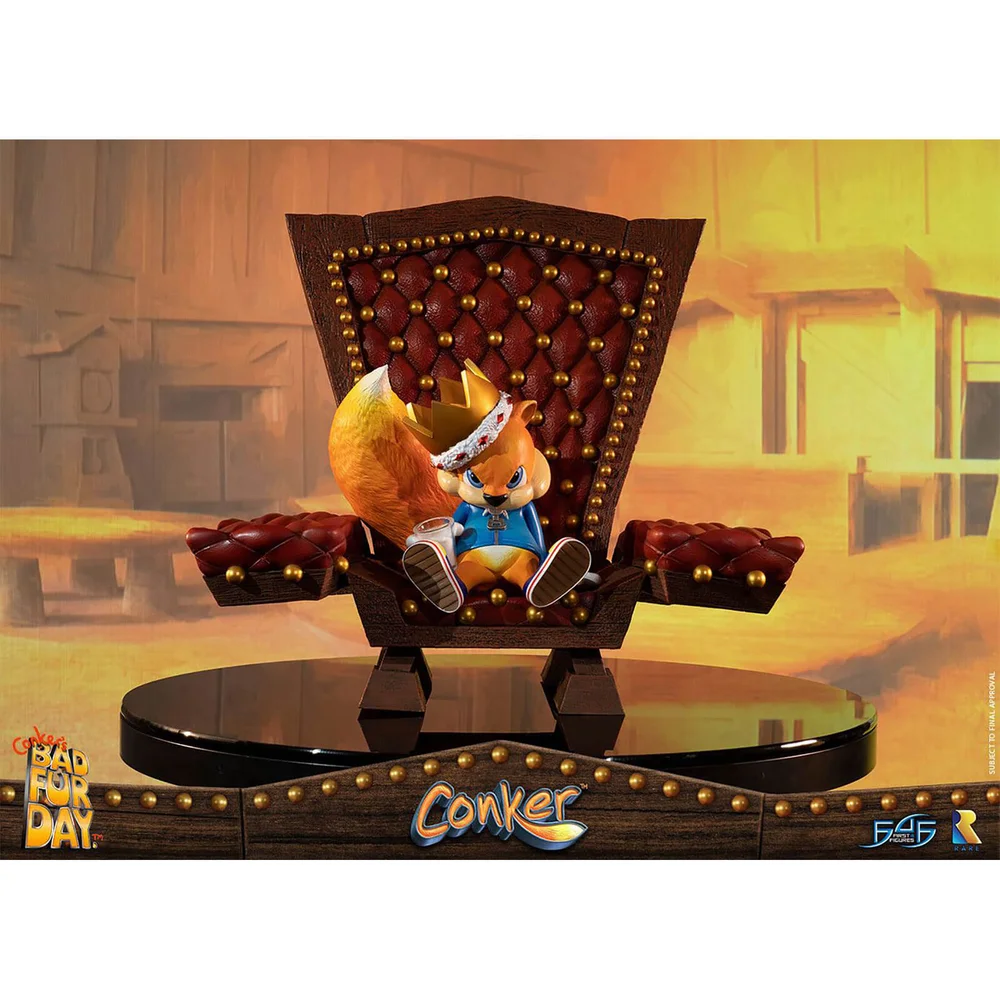 First 4 Figures Conker Harzfigur - Conker Bild 1