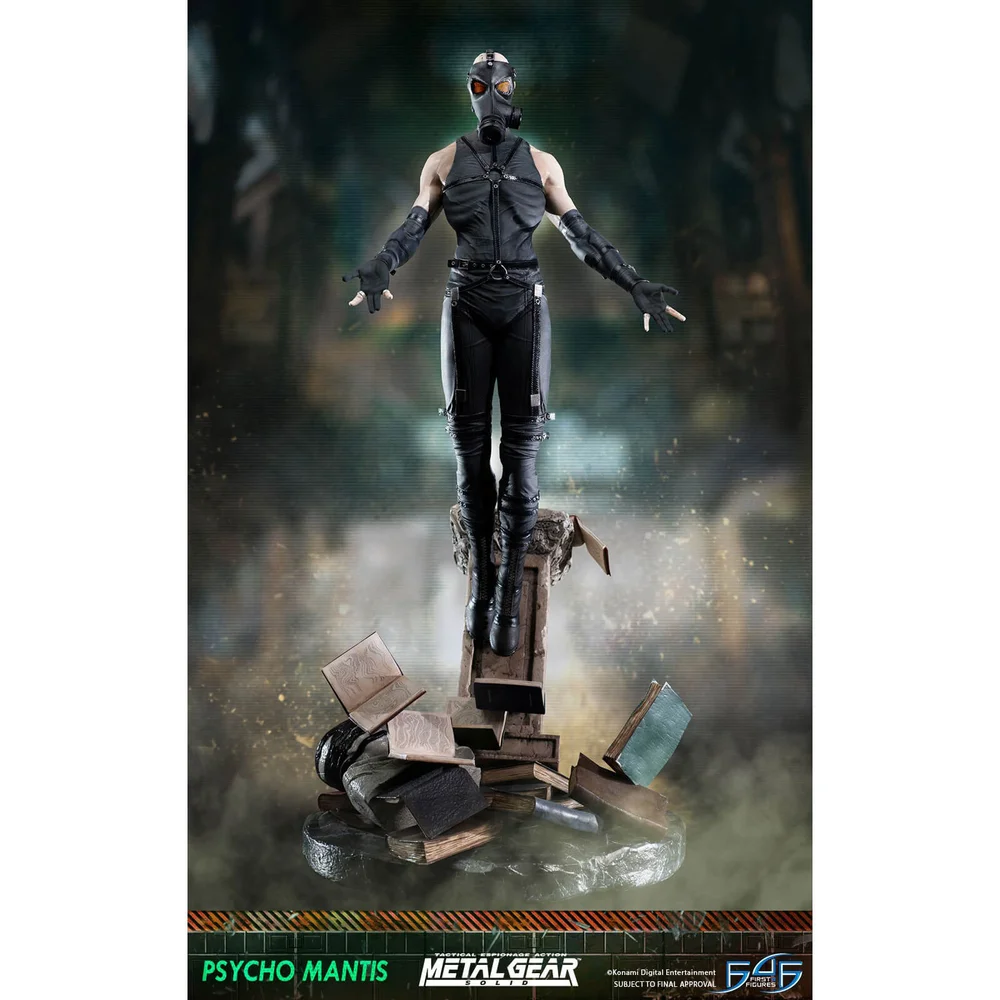 First 4 Figures Metal Gear Solid Resin Statue - Psycho Mantis Bild 1