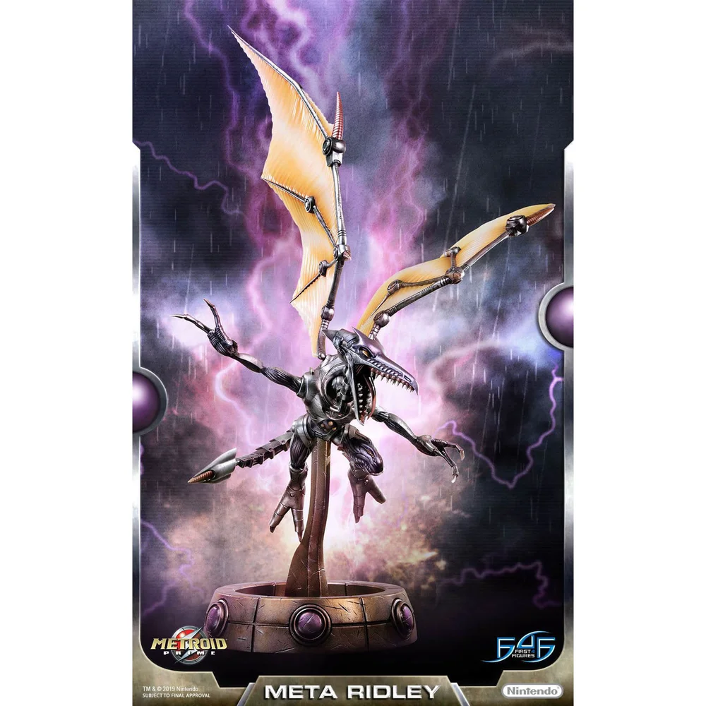 First 4 Figures Metroid Prime Harzfigur - Meta Ridley Bild 1