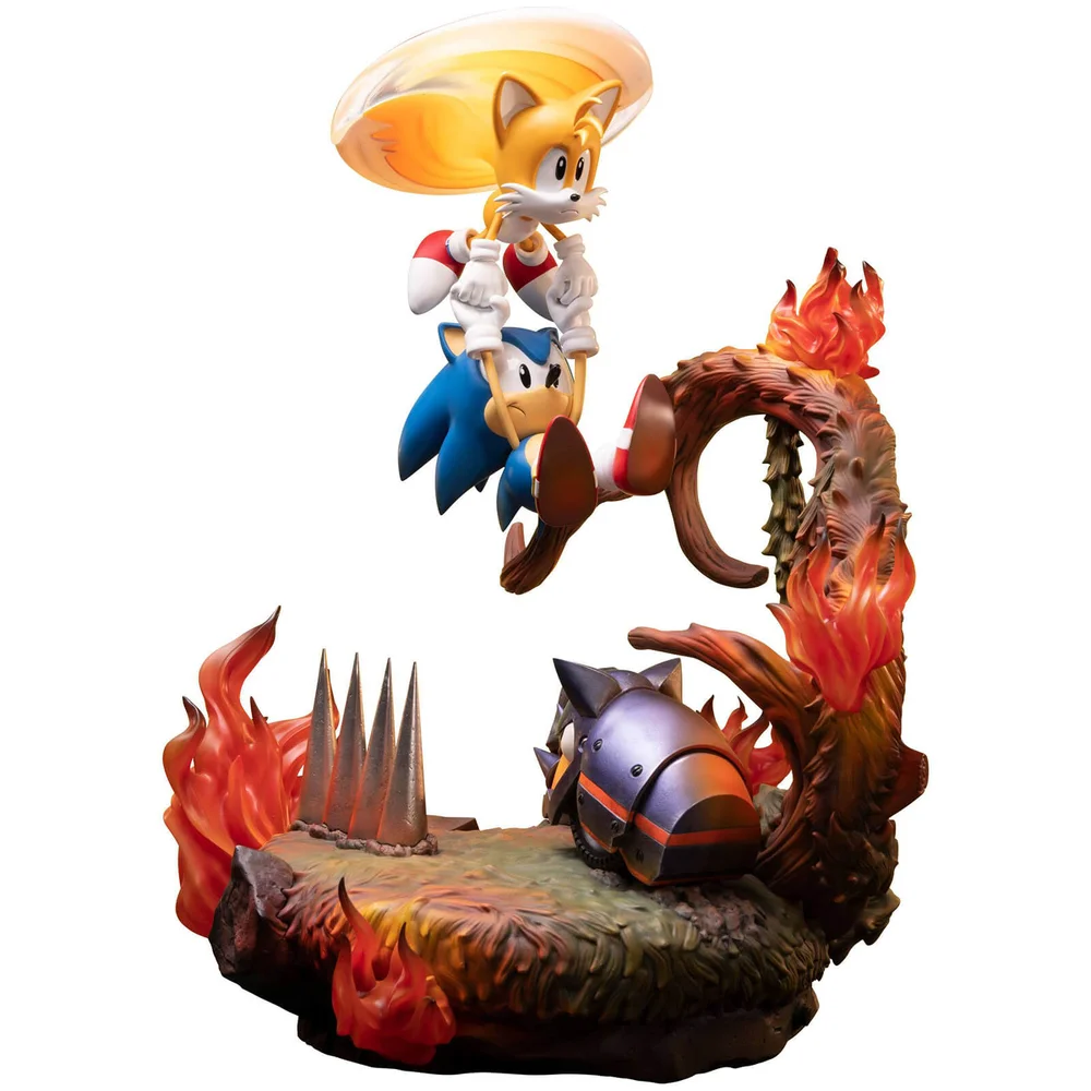First 4 Figures Sonic The Hedgehog Sonic & Tails Resin Statue (51cm) Bild 1