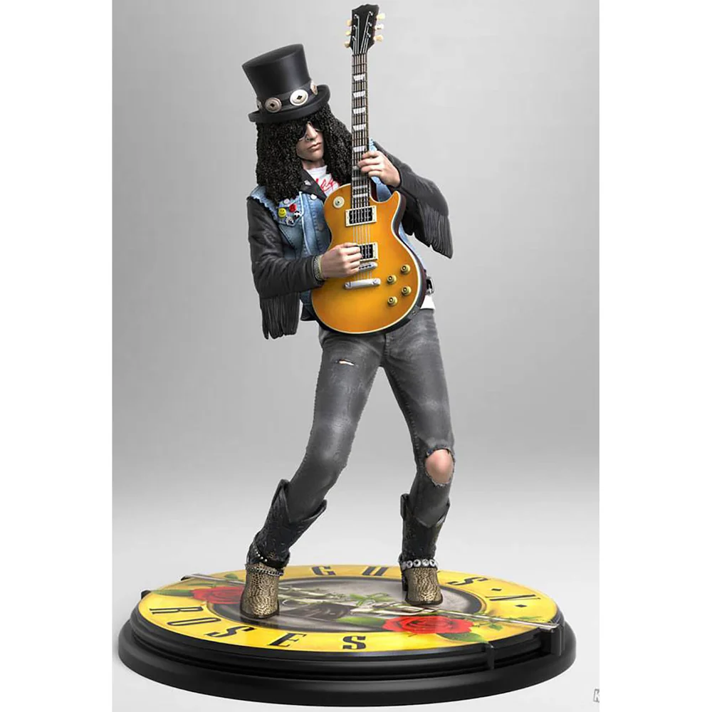 Knucklebonz Guns n' Roses Rock Iconz Statue Slash 20 cm Bild 1