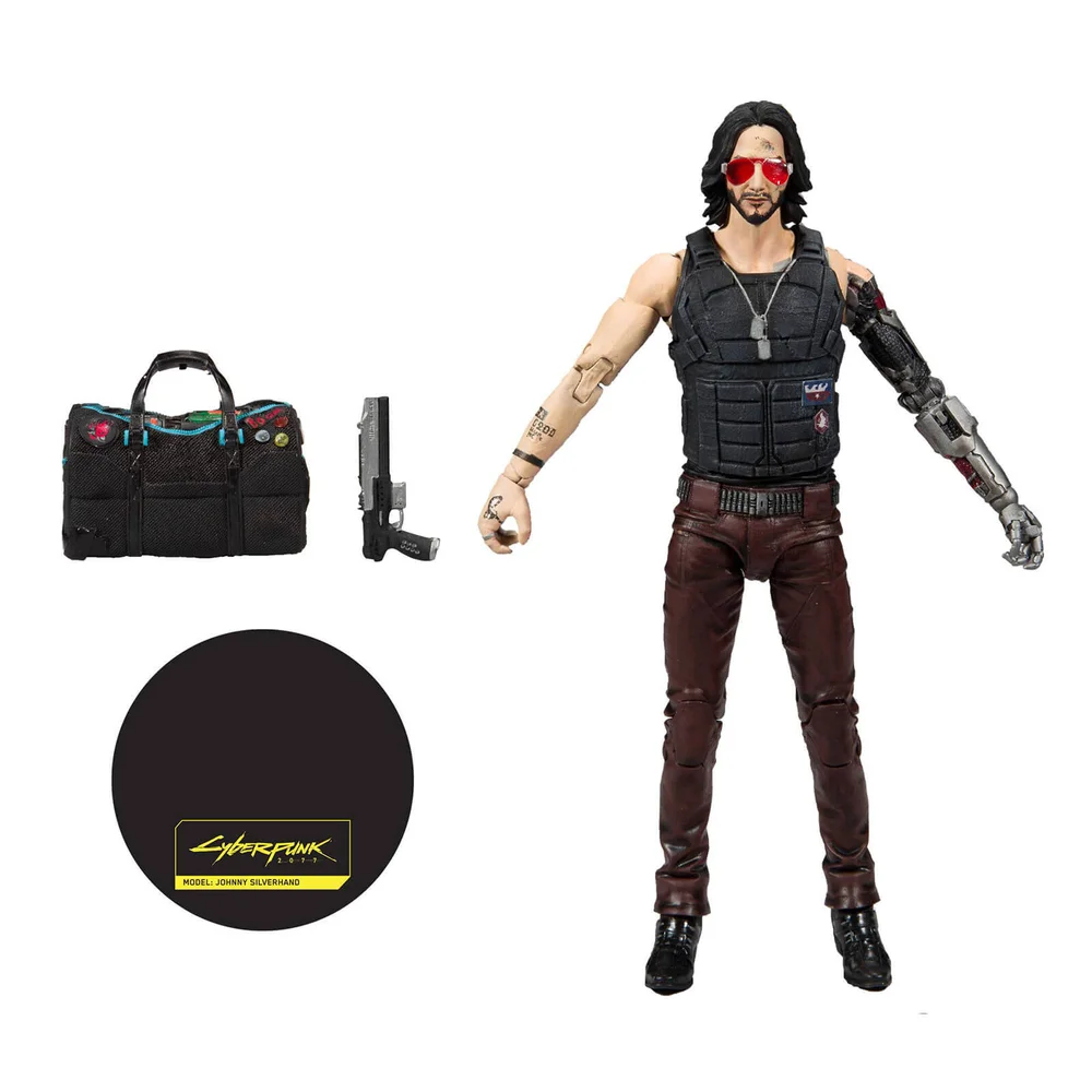 McFarlane Cyberpunk 2077 2 18 cm Maßstab Actionfigur Johnny Variante Bild 1