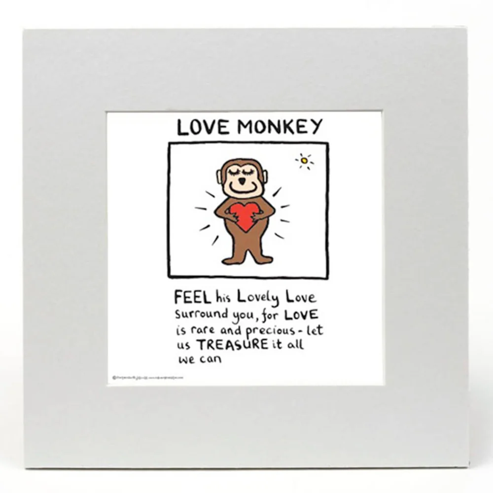Love Monkey von Edward Monkton Bild 1