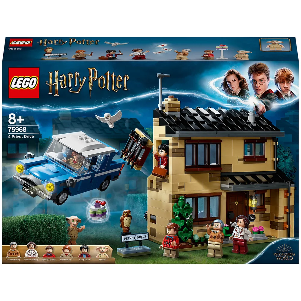 LEGO Harry Potter: Ligusterweg 4, Spielzeug-Haus mit Minifiguren (75968) Bild 1