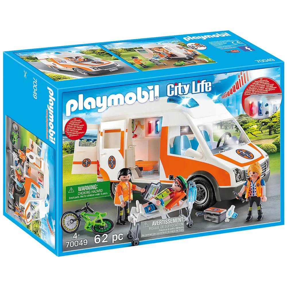 Playmobil City Life 70049 Rettungswagen mit Licht (70049) Bild 1