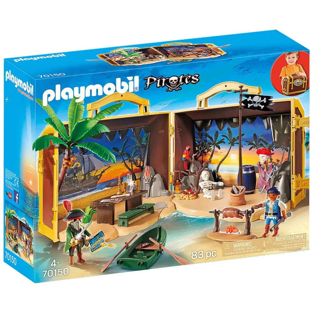 Playmobil Pirates Mitnehm-Pirateninsel (70150) Bild 1