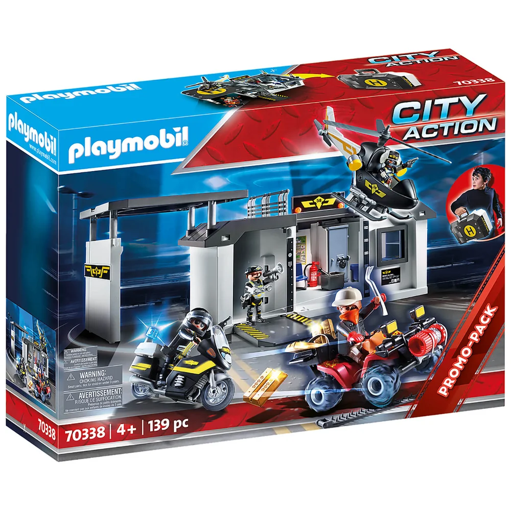 Playmobil City Action Große Mitnehm-SEK-Zentrale (70338) Bild 1