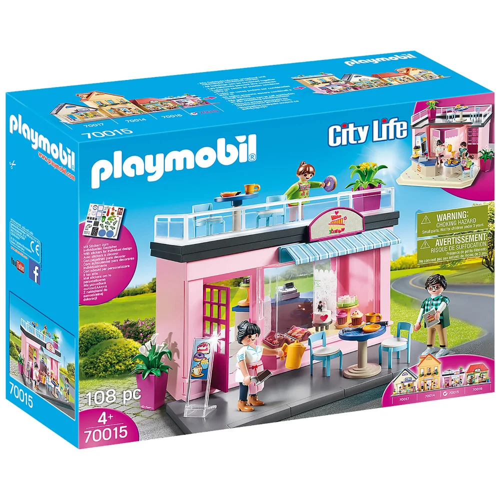 Playmobil City Life Mein Lieblingscafé (70015) Bild 1