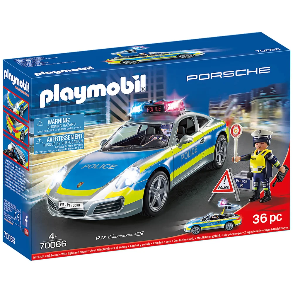 Playmobil Porsche 911 Carrera 4S Police (70066) Bild 1