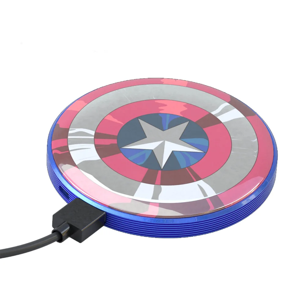 Marvel Captain America Power Bank Stripe 4000mAh Bild 1