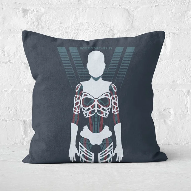 Westworld Biological Hosts Square Cushion
