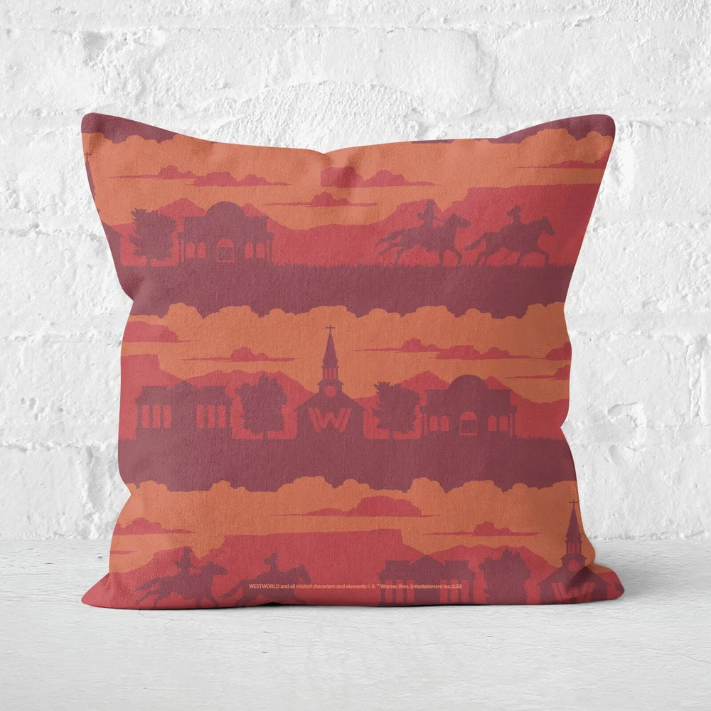 Westworld Park Offline Square Cushion - 40x40cm - Soft Touch Bild 1