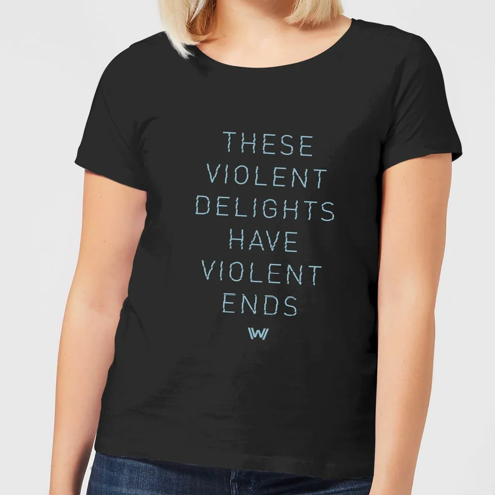 Westworld Violent Delights Women's T-Shirt - Black - XS Bild 1
