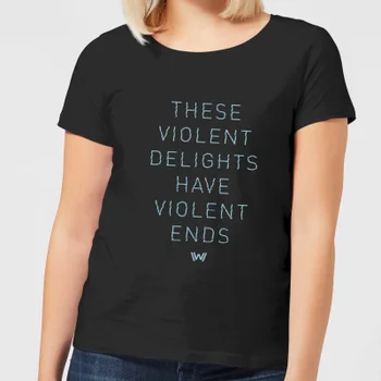 Westworld Violent Delights Women's T-Shirt - Black