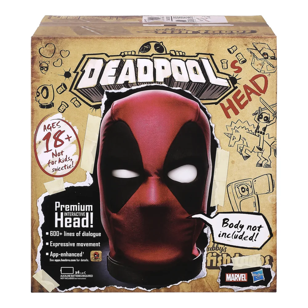 Hasbro Marvel Legends Premium Interaktiver Deadpool Kopf Bild 1