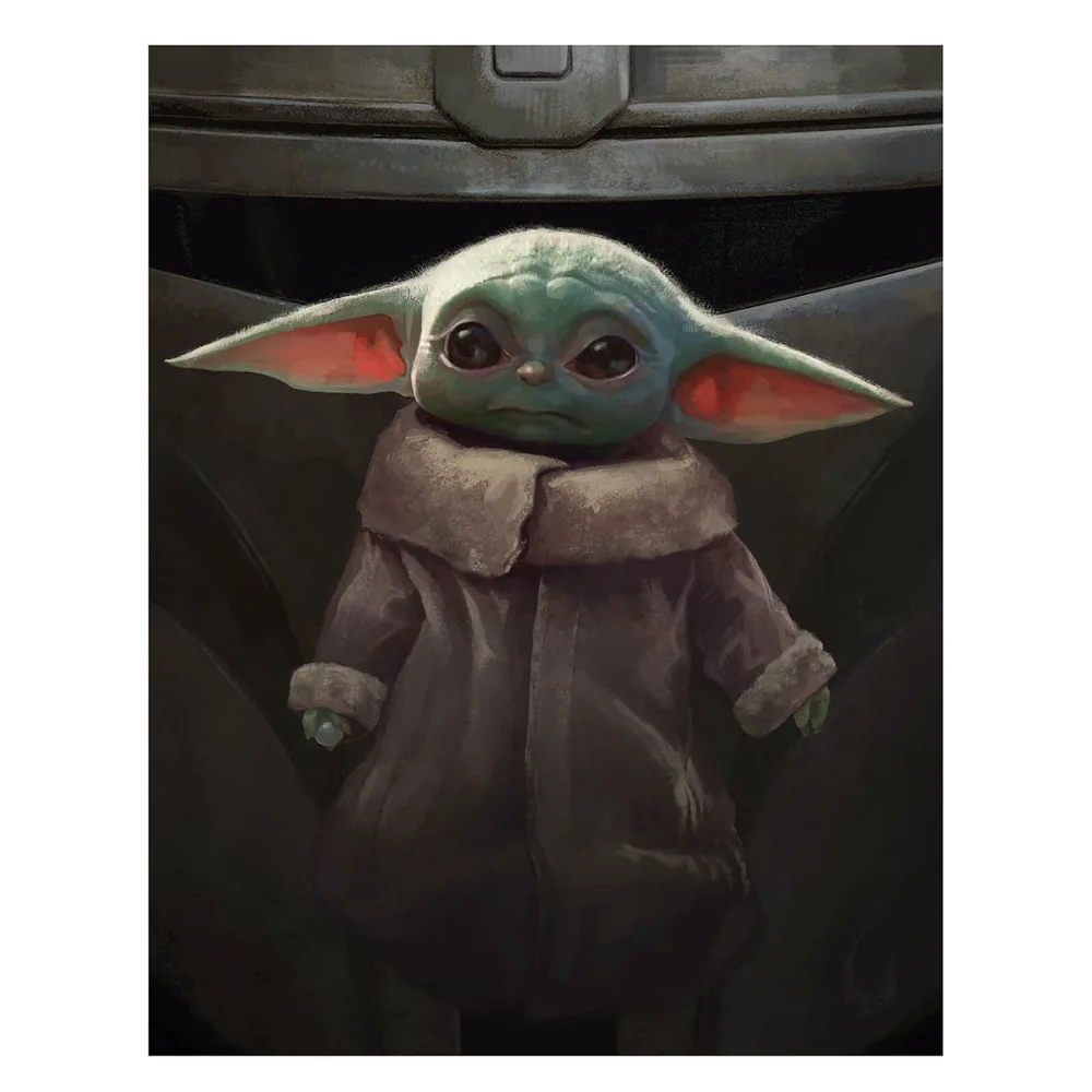 Star Wars Mandalorian "The Foundling" Lithograph by Kayla Woodside Bild 1