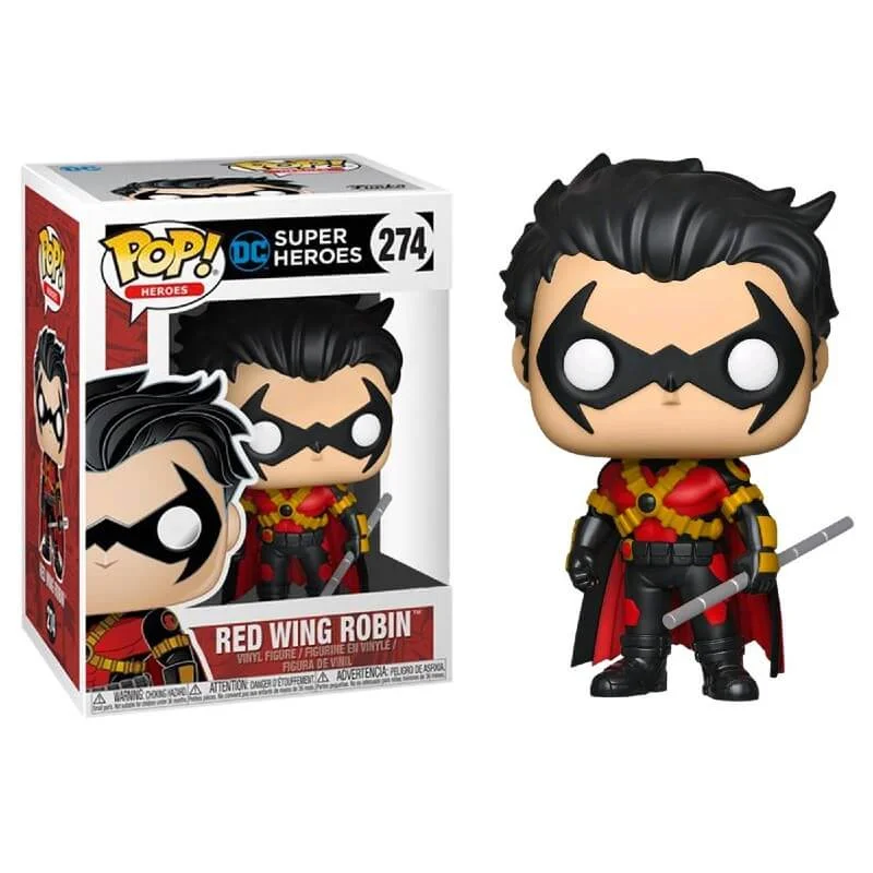 DC Comics Red Wing Robin EXC Pop! Vinyl Figure Bild 1