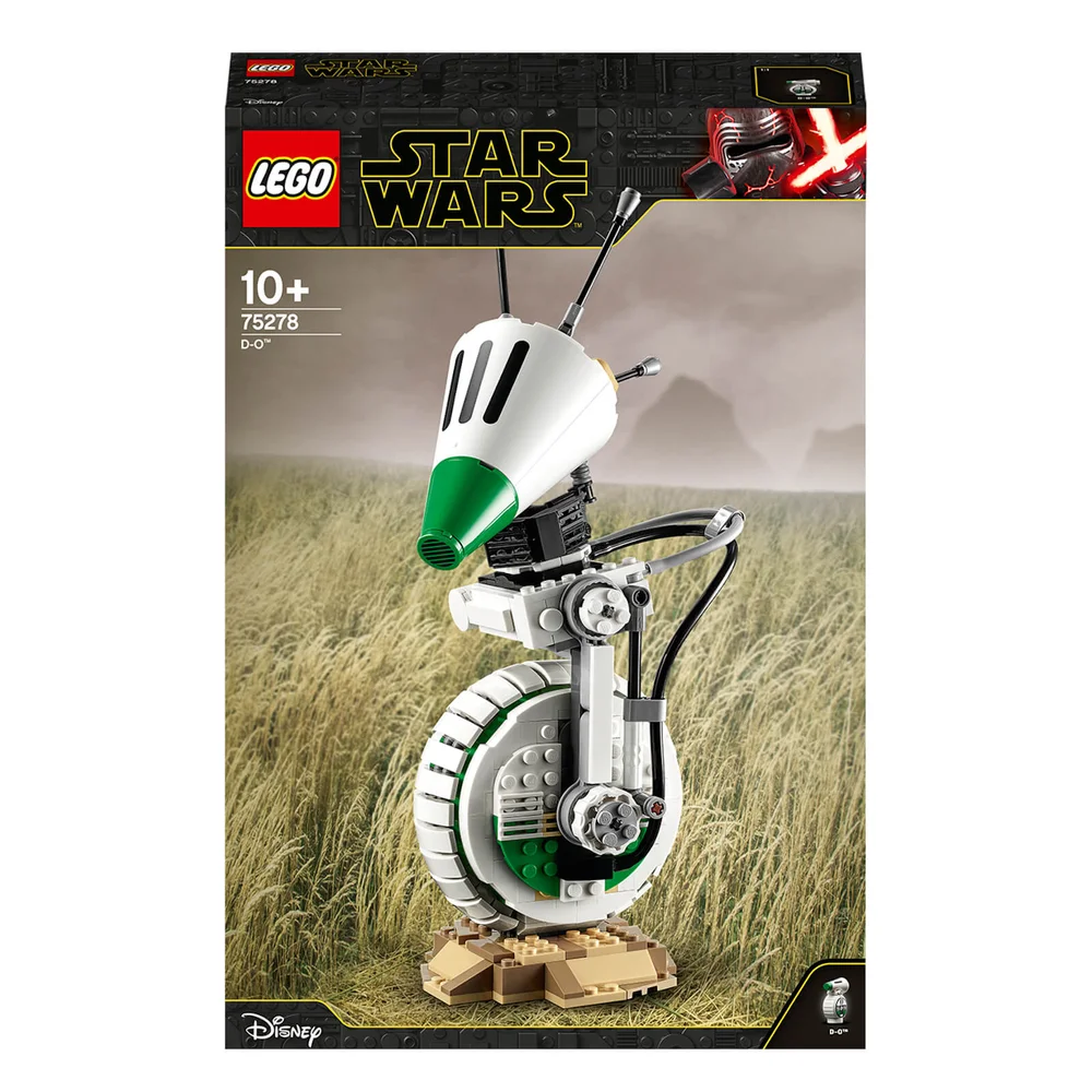 LEGO 75278 Star Wars D-O Droide, Sammlermodell für Kinder und Erwachsene, Bauset aus Der Aufstieg Skywalkers Bild 1