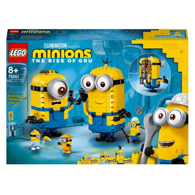 LEGO Minions: Minions-Figuren Bauset mit Versteck (75551)