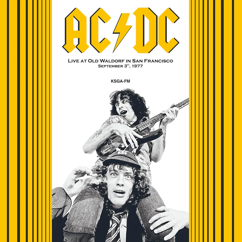 AC/DC - Live At Old Waldorf In San Francisco September 3 1977 (rotes Vinyl) Bild 1