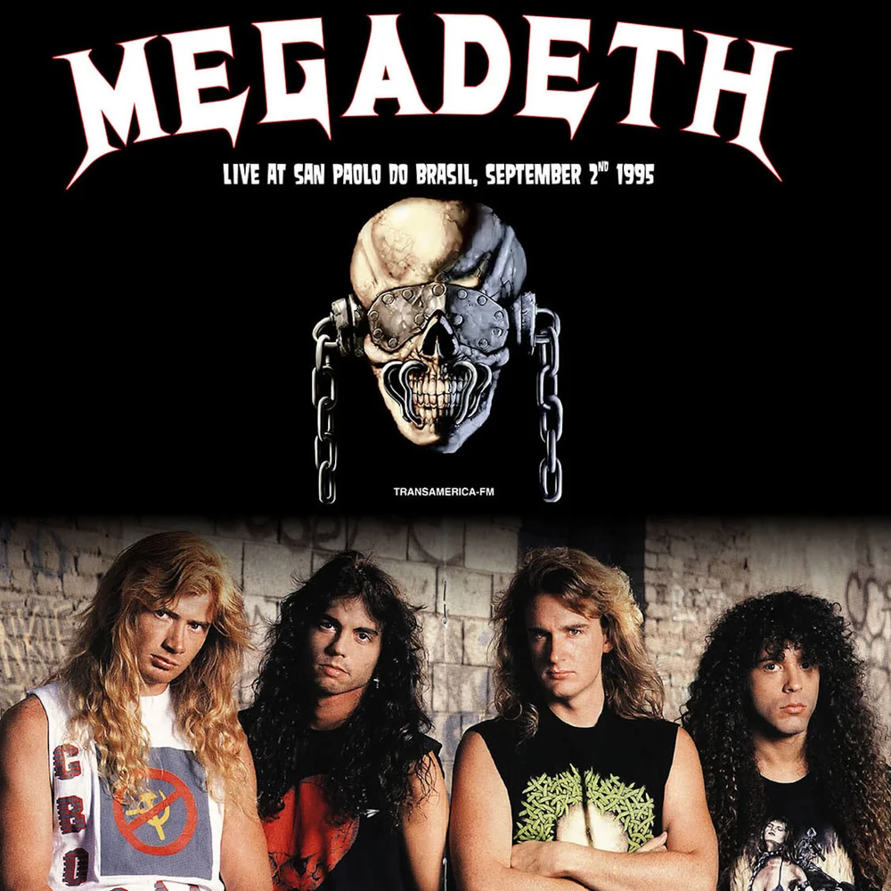 Megadeth - Sao Paulo Do Brasil September 2nd 1995 (Weißes Vinyl) Bild 1