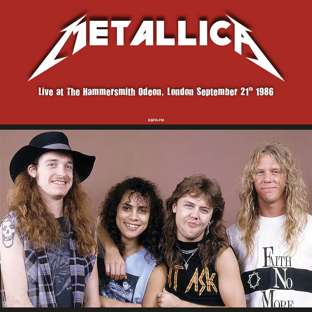 Metallica - Live At The Hammersmith Odeon London September 21st 1986 (Rotes Vinyl) Bild 1