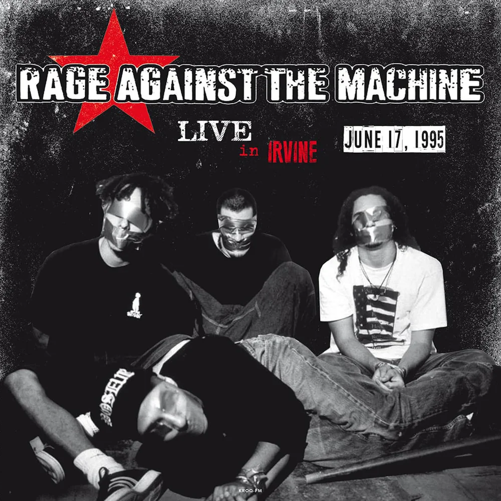 Rage Against The Machine - Live In Irvine. CA June 17 1995 KROQ-FM (Weißes Vinyl) Bild 1
