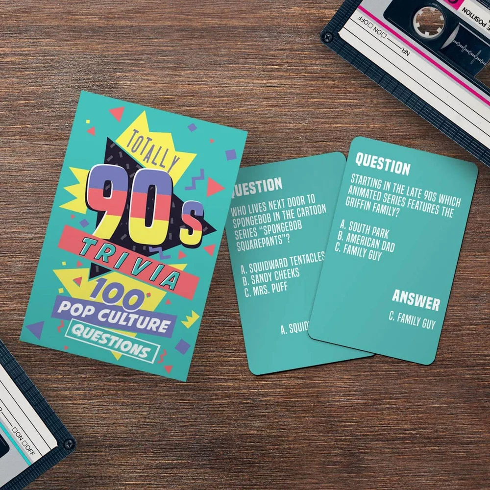 Totally 90s Trivia Cards Bild 1