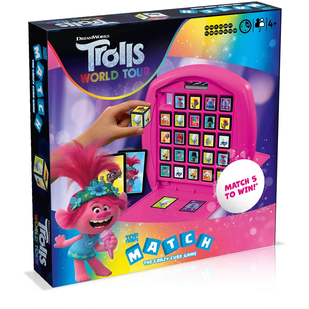 Top Trumps Match Brettspiel - Trolls 2-Ausgabe Bild 1
