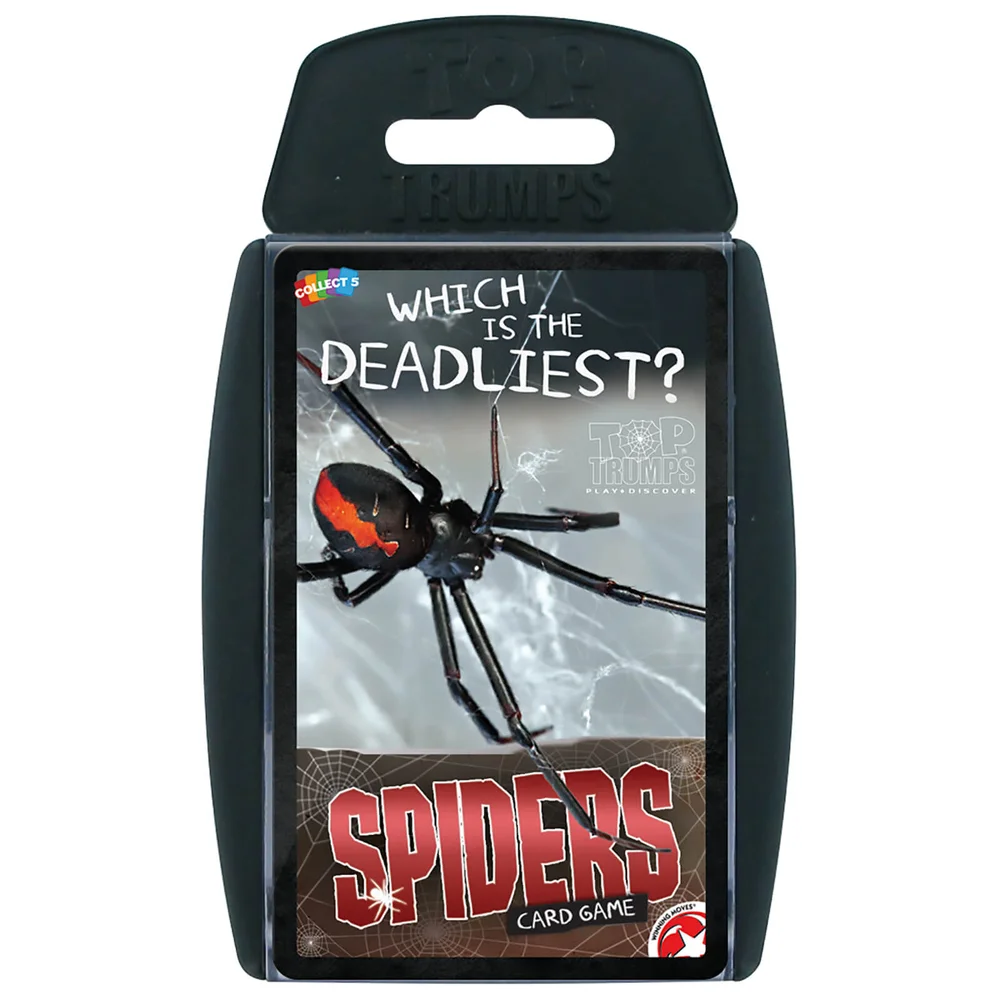 Top Trumps Card Game - Spiders Edition Bild 1
