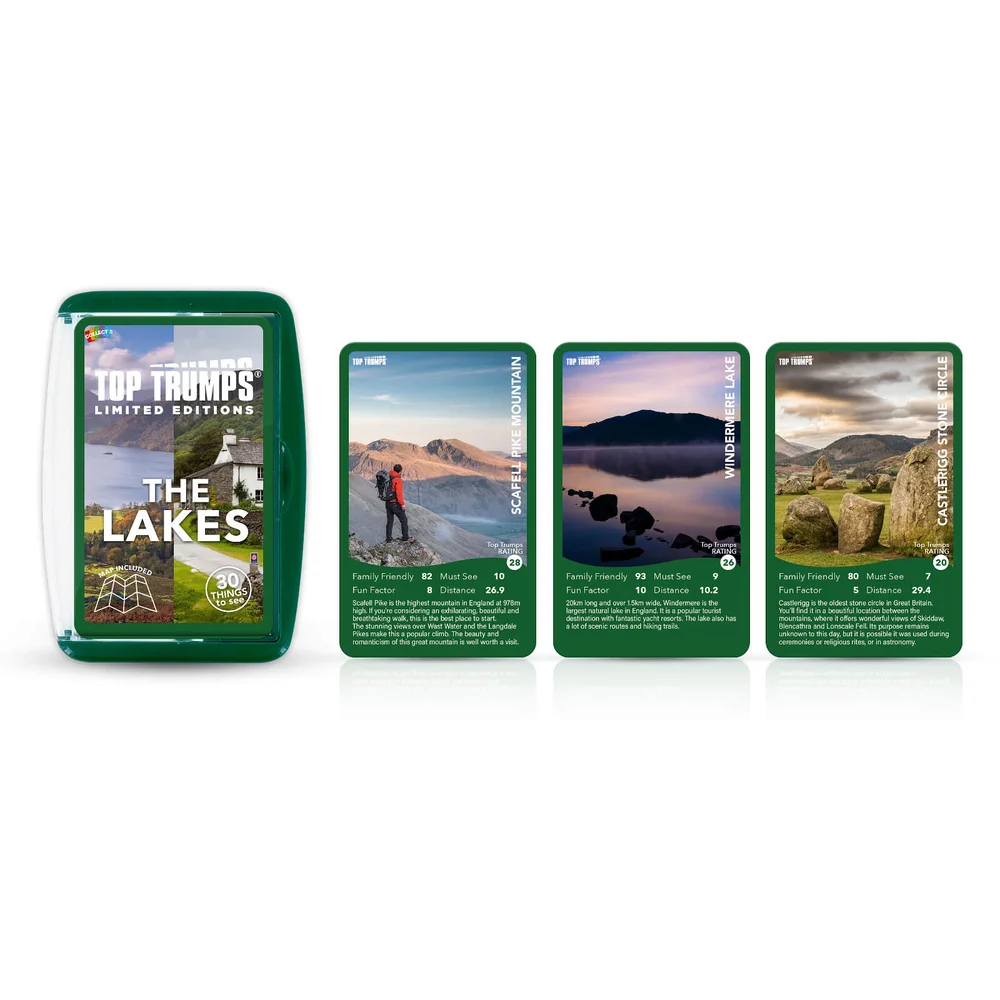 Top Trumps Card Game - The Lakes Edition Bild 1