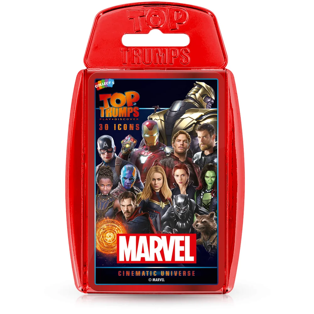 Top Trumps Card Game - Marvel Cinematic Universe Edition Bild 1