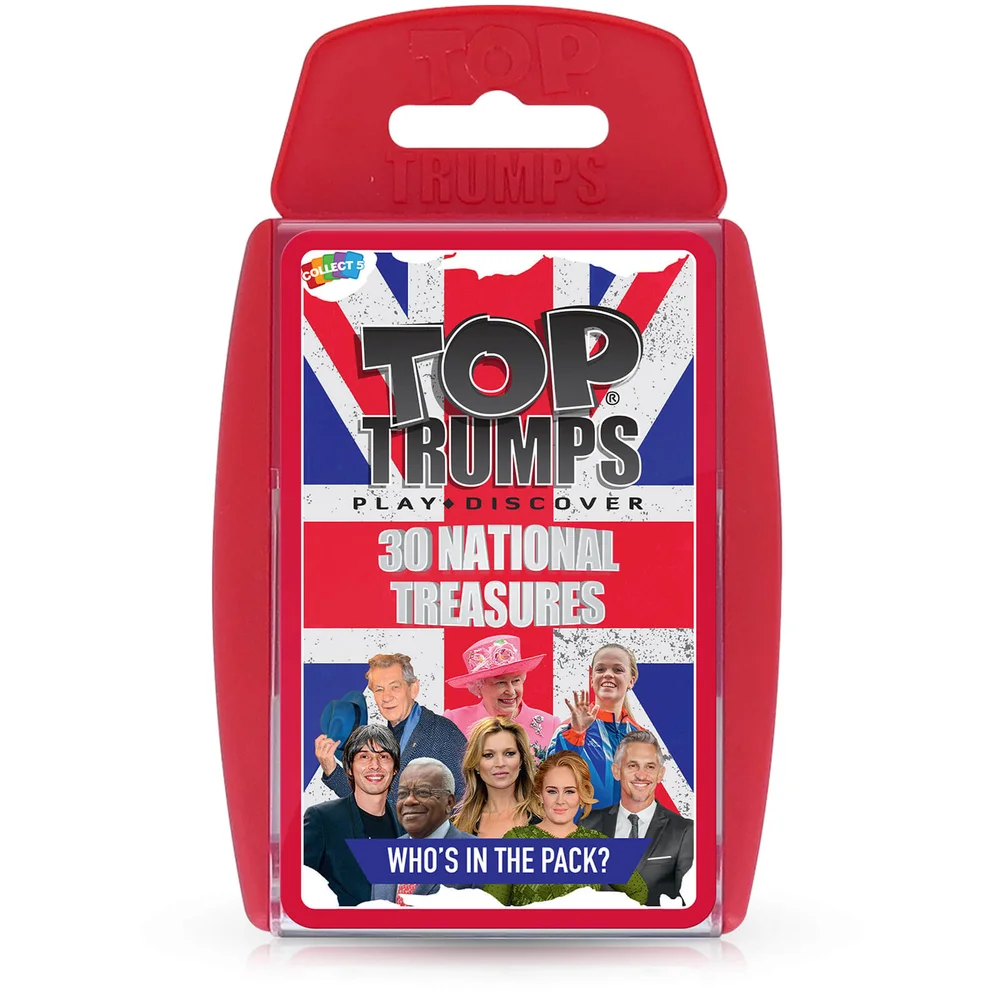 Top Trumps Card Game - National Treasures Edition Bild 1