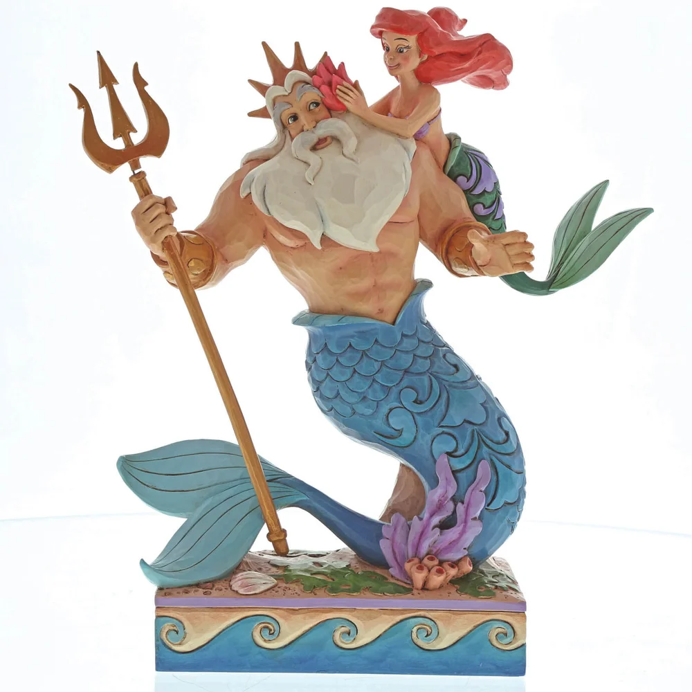 Enesco Disney Traditions Daddy's Little Princess - Ariel und Triton Figur 25 cm Bild 1