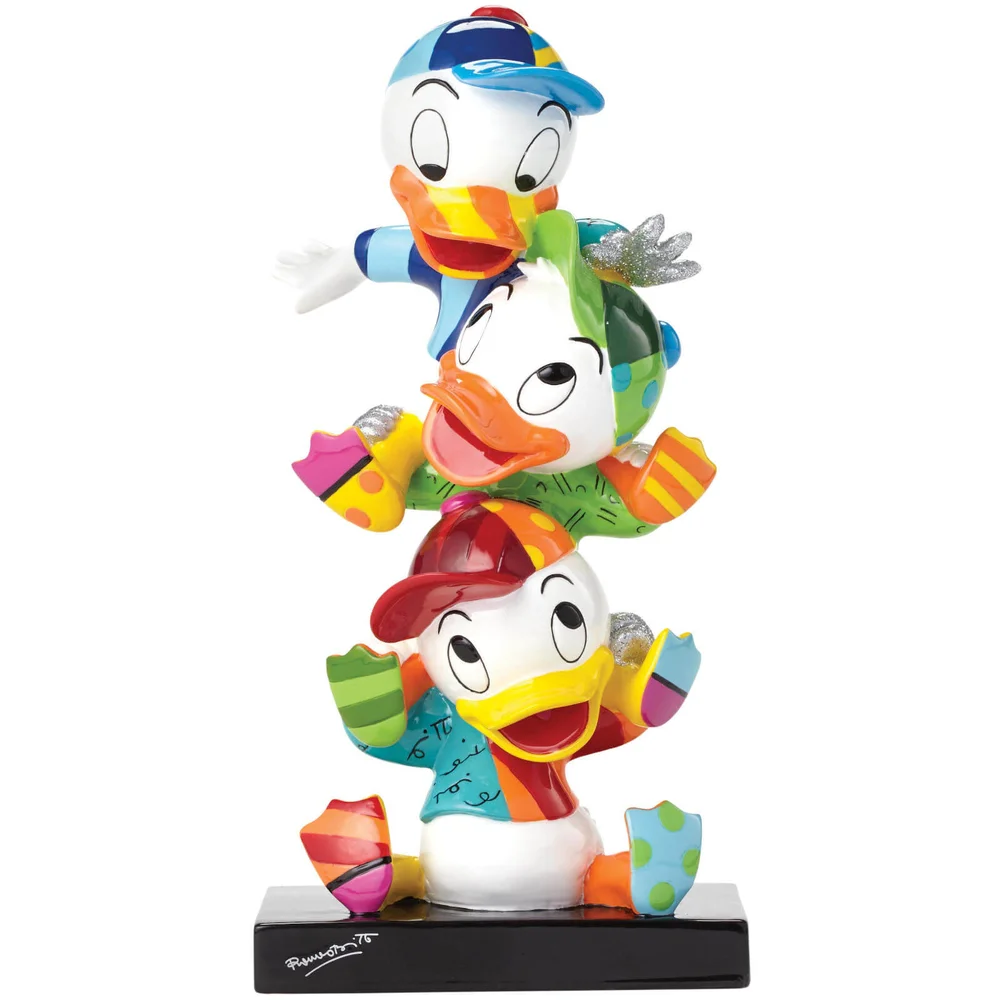 Enesco Disney Britto Huey, Dewey and Louie Figurine 21cm Bild 1