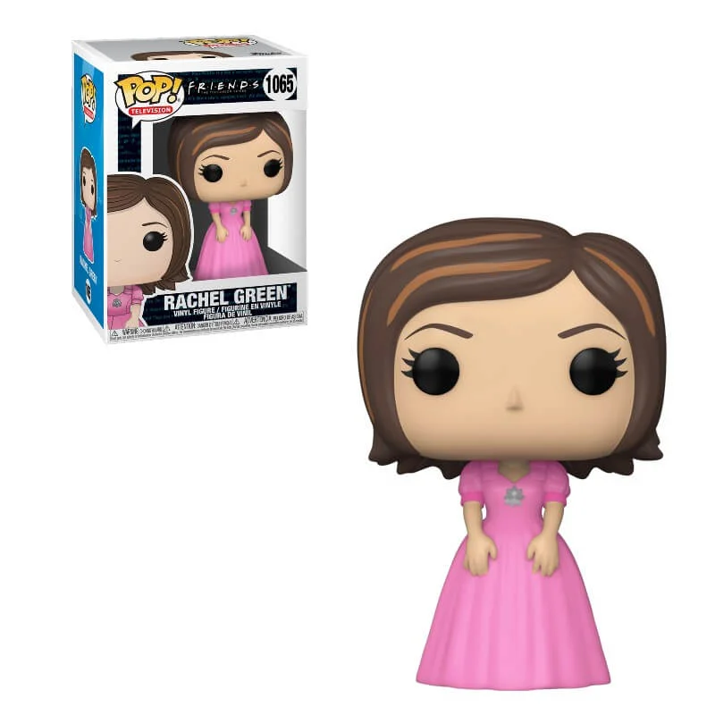 Friends Rachel in rosa Kleid Pop! Vinylfigur Bild 1