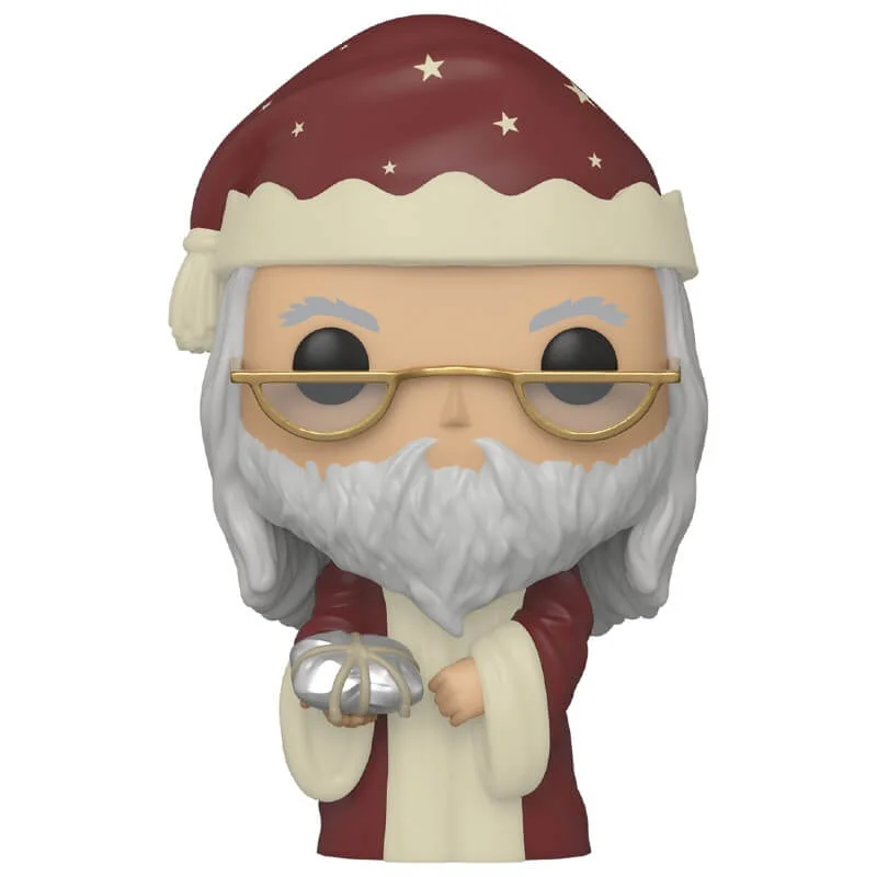 Harry Potter Weihnachten Albus Dumbledore Pop! Vinylfigur Bild 1