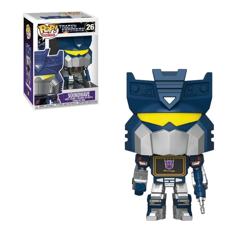 Transformers Soundwave Pop! Vinylfigur Bild 1