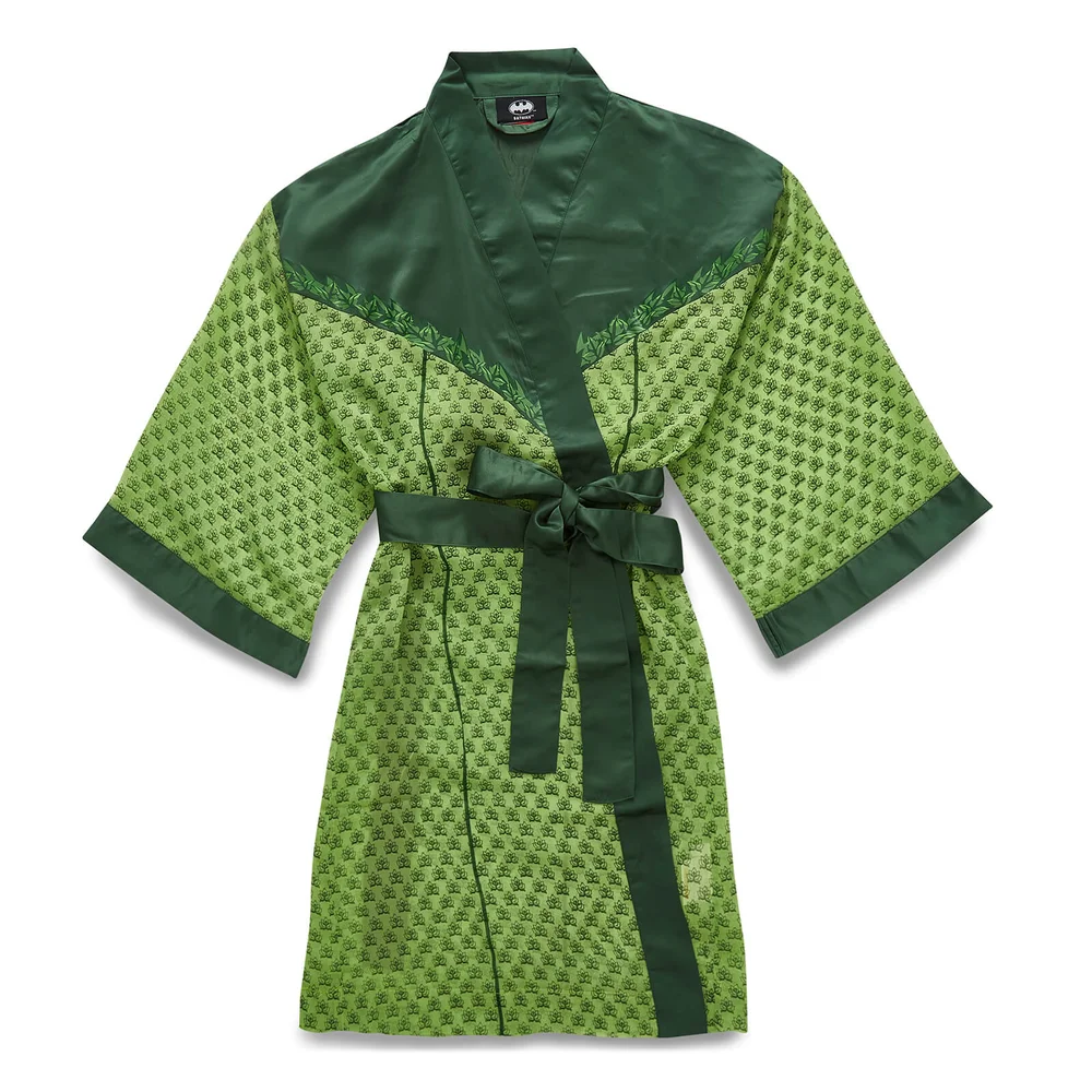DC Comics Women's Poison Ivy Chiffon Cover up Robe - S-M Bild 1