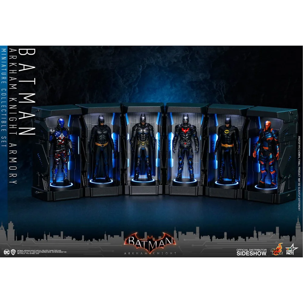 Hot Toys DC Comics Batman: Arkham Knight Miniature Collectible Set Armory 12 cm Bild 1