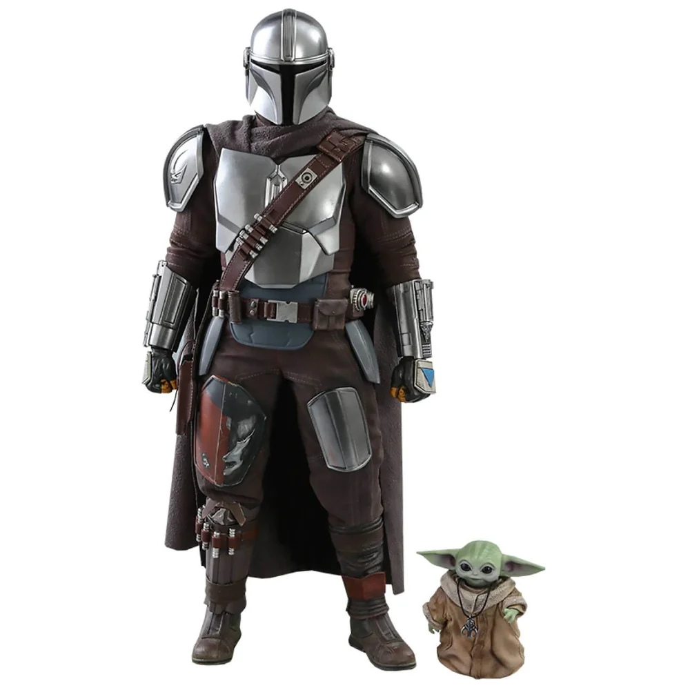 Hot Toys Star Wars The Mandalorian Actionfigur im Maßstab 1:6 2er-Pack Der Mandalorianer & Das Kind 30 cm Bild 1