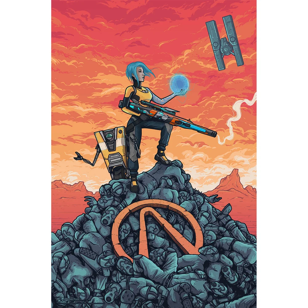 Borderlands 'Maya' Giclee Print - 16x24 Inches Bild 1