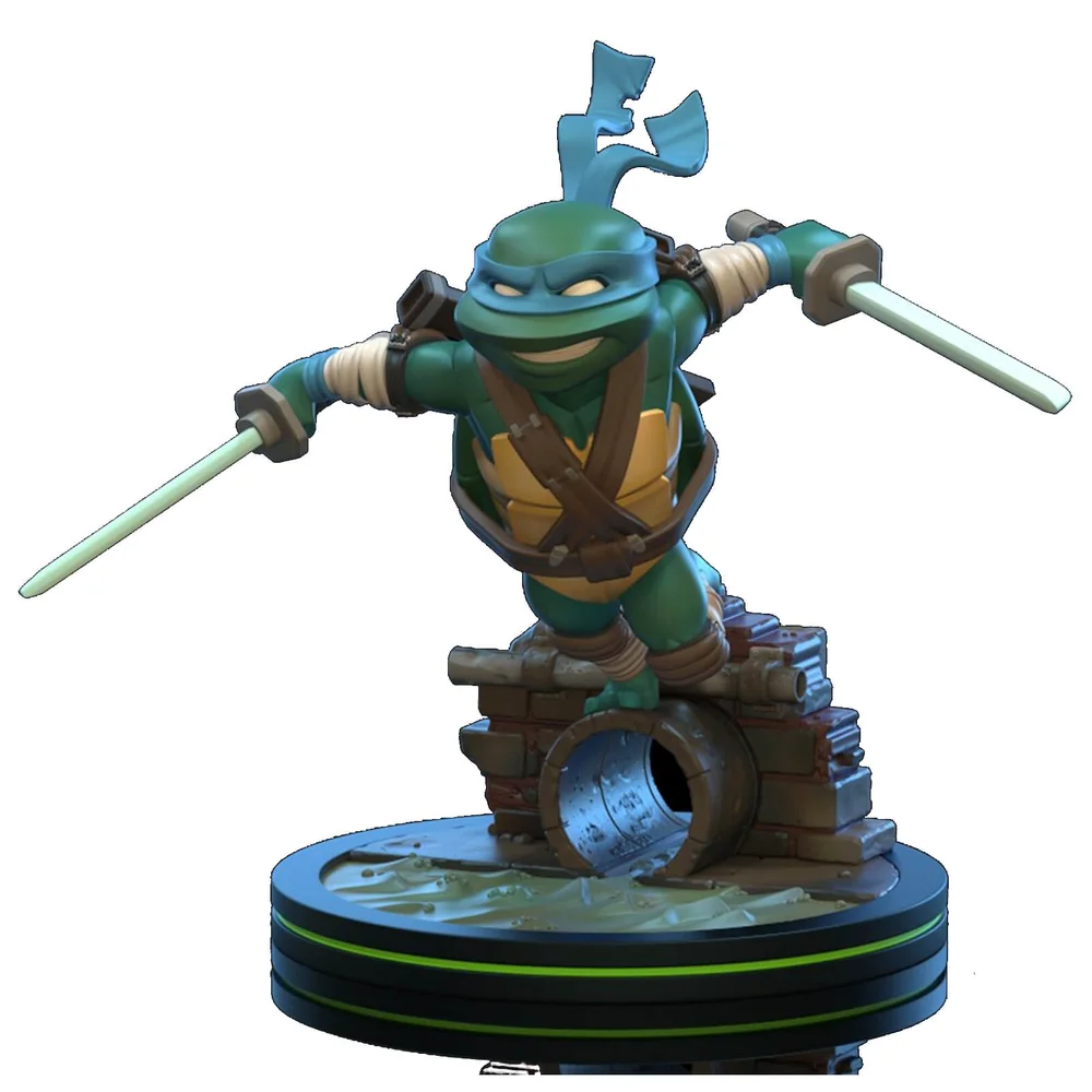 Quantum Mechanix Teenage Mutant Ninja Turtles Leonardo Q-Figur Bild 1