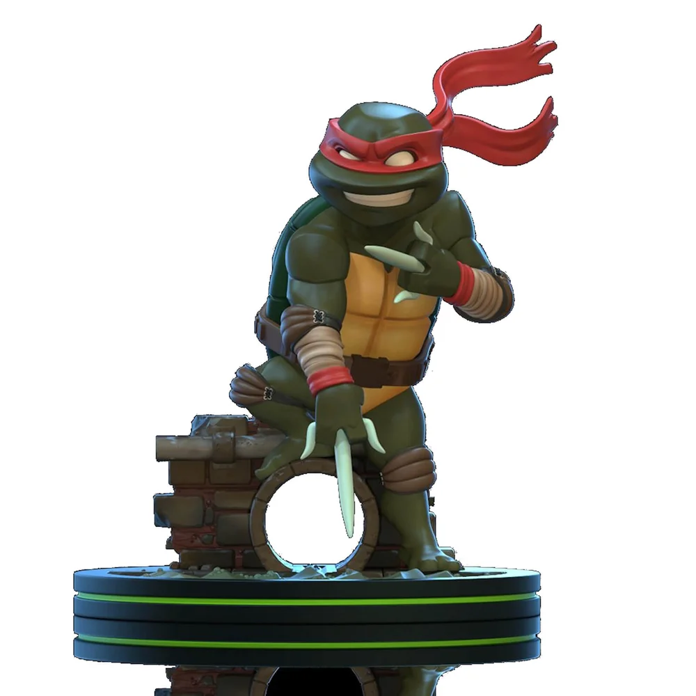 Quantum Mechanix Teenage Mutant Ninja Turtles Raphael Q-Figur Bild 1