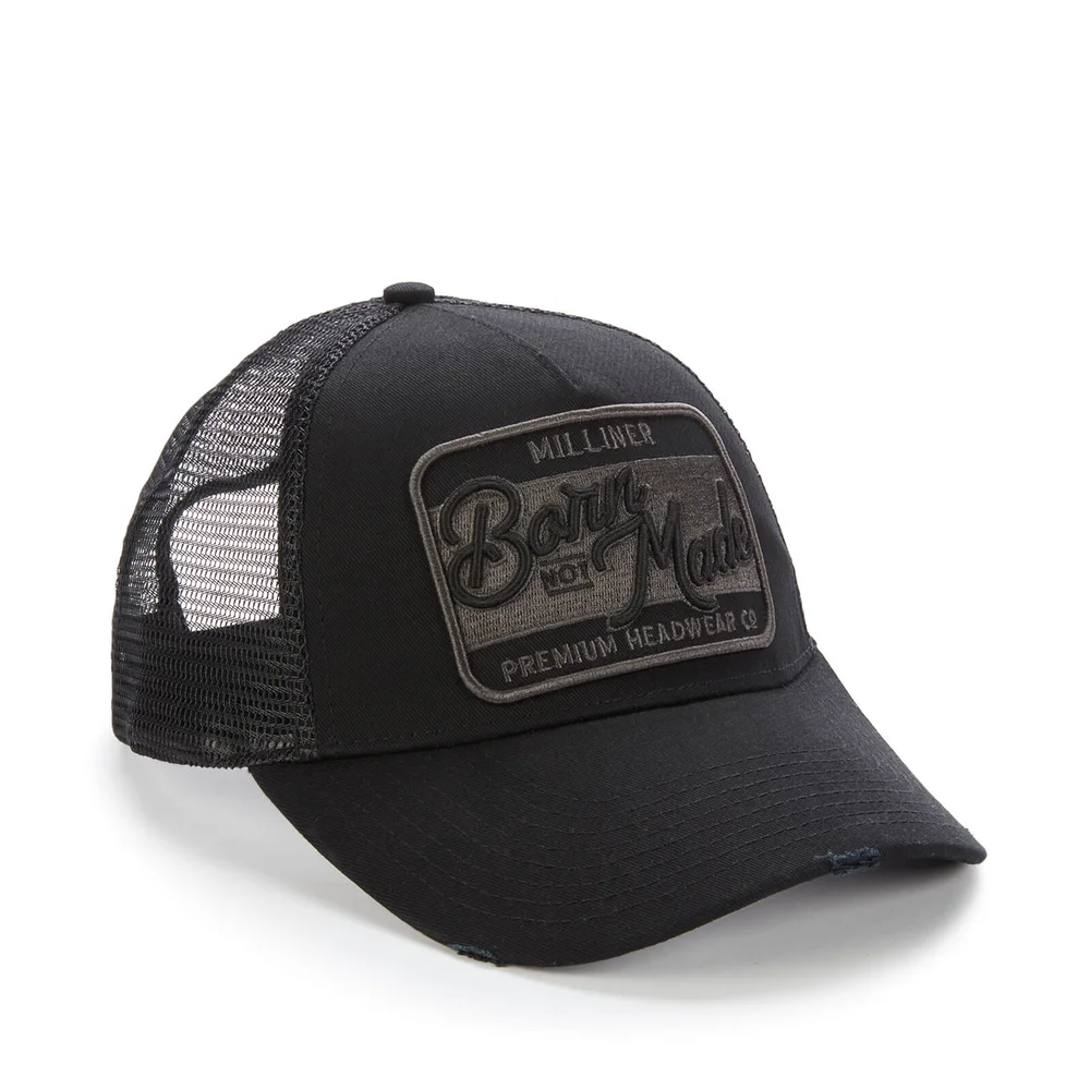 Milliner Born Not Made Trucker Cap - Black Bild 1