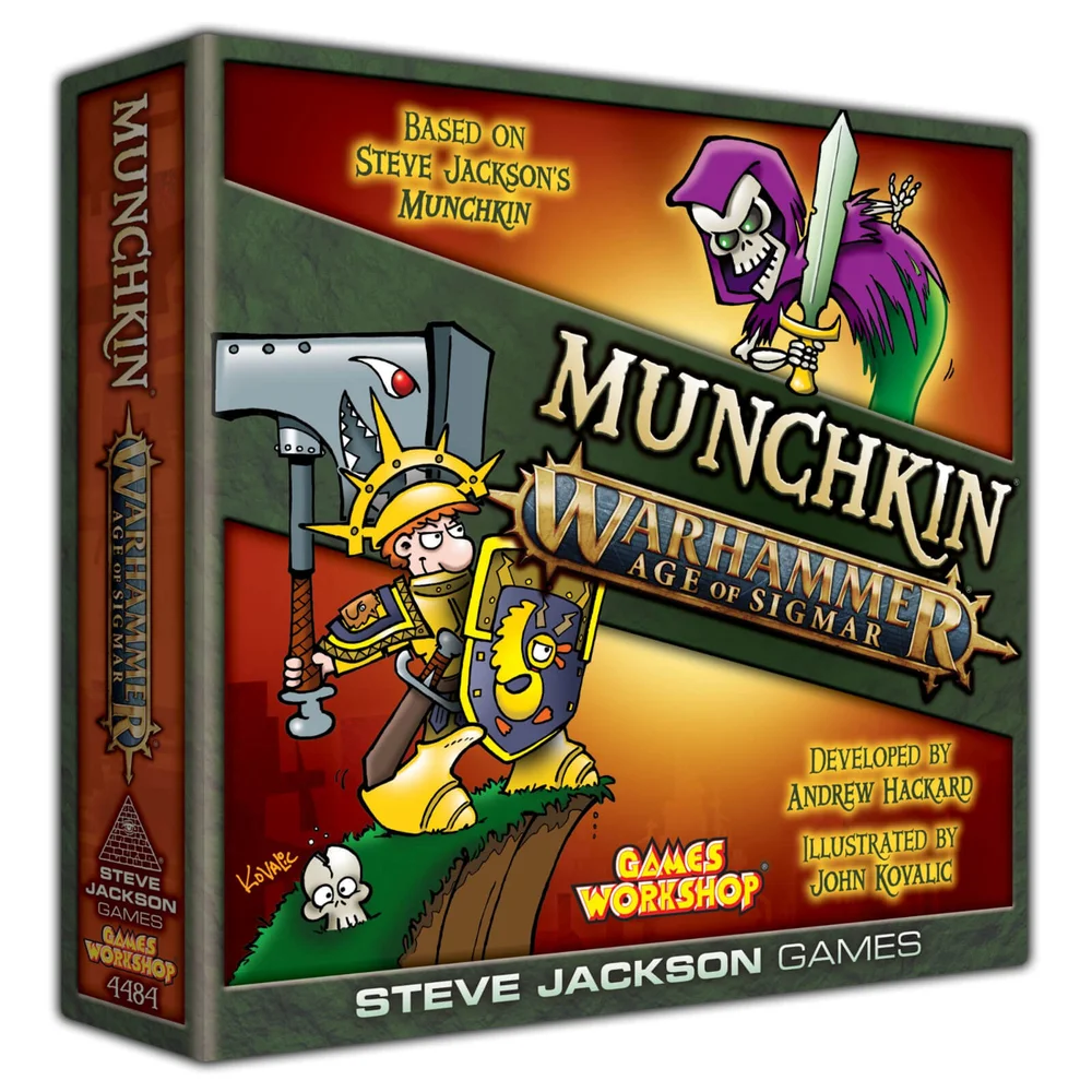 Munchkin Warhammer Age of Sigmar Kartenspiel Bild 1