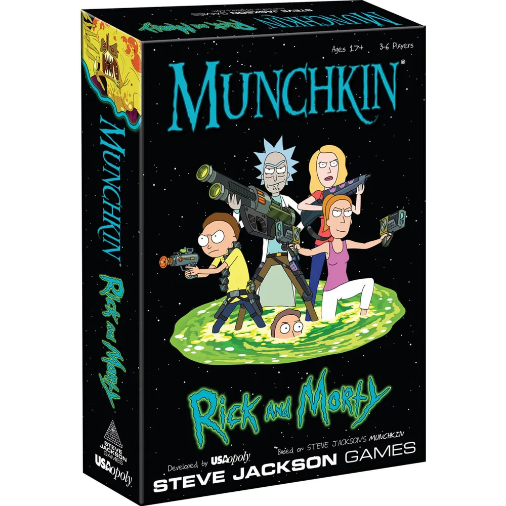 Munchkin: Rick & Morty Kartenspiel Bild 1