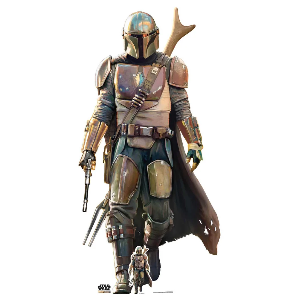 The Mandalorian - Lone Gunfighter Karton-Aufsteller in Übergröße Bild 1