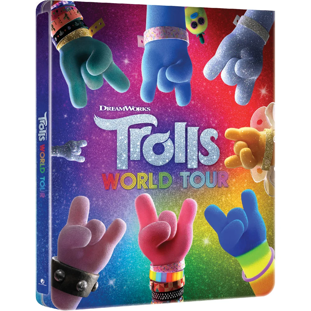 Trolls World Tour - Zavvi Exclusive 3D Steelbook (Inklusive 2D Blu-ray) Bild 1