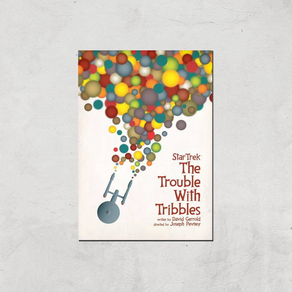 The Trouble With Tribbles Giclee - A4 - Print Only Bild 1
